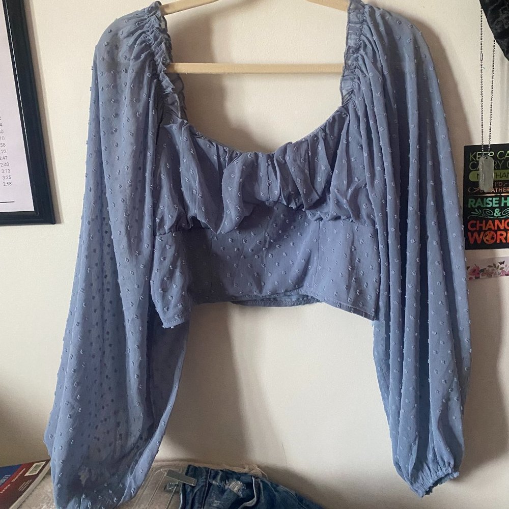 Blue blouse